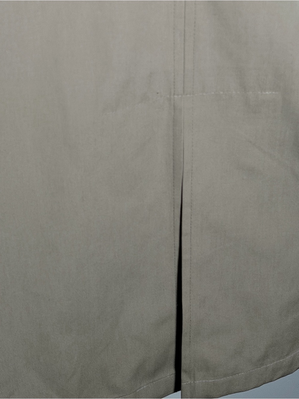Misty Harbor Beige Double-Breasted Trench Coat Medium - Picture 10 of 13